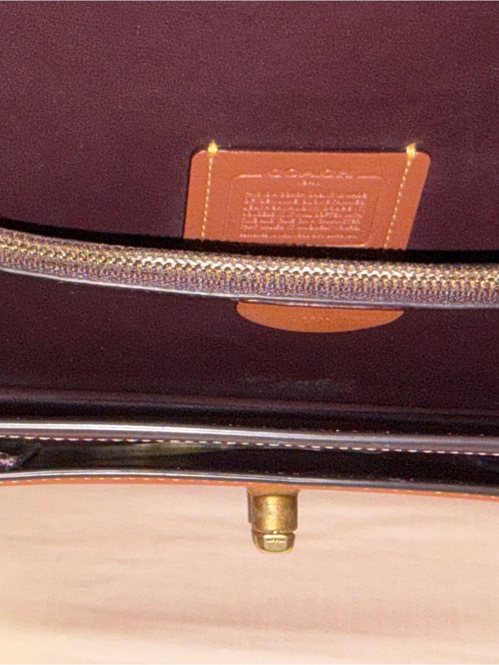 Leather Shoulder Bag in Brown – Women's Handbag